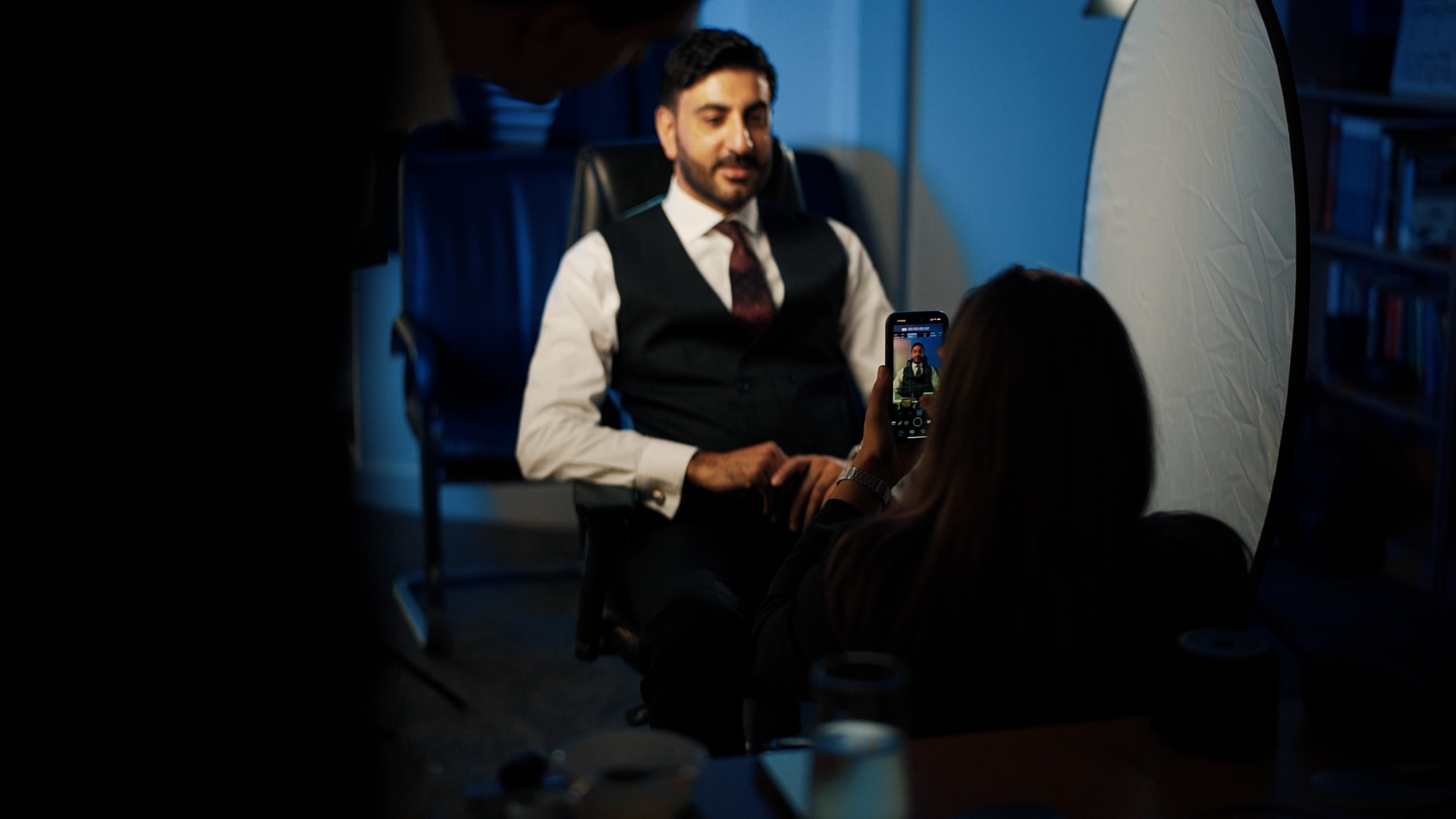 Video production training for professional services